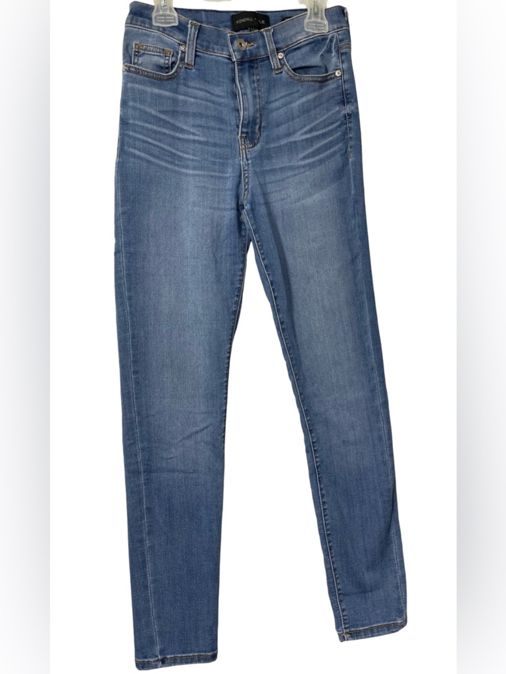 Classic Midwash Skinny Jeans - Blue